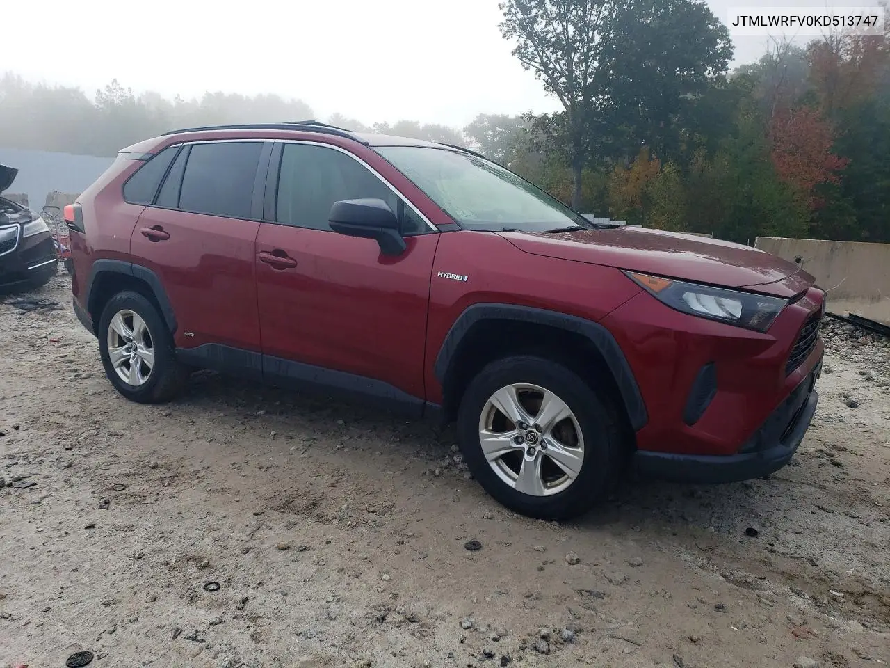 2019 TOYOTA RAV 4 VIN JTMLWRFV0KD513747 — фото 4