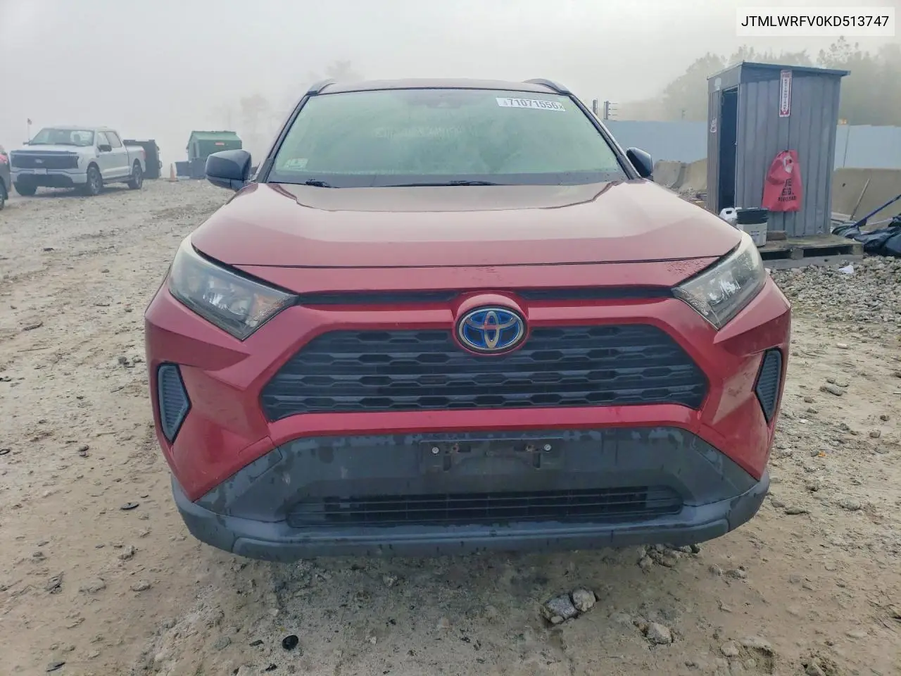 2019 TOYOTA RAV 4 VIN JTMLWRFV0KD513747 — фото 5