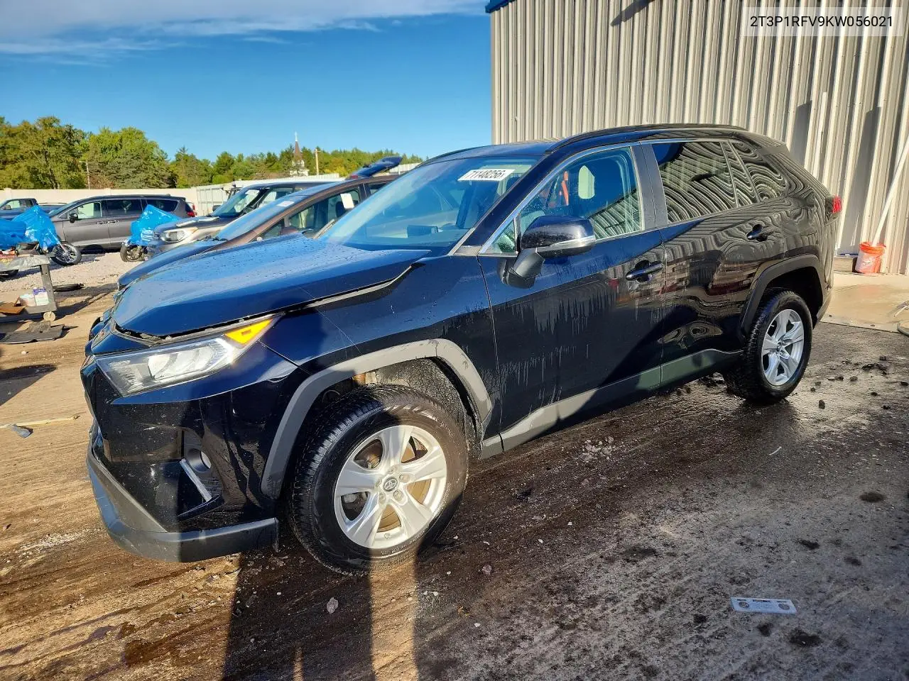 TOYOTA RAV 4 2019, VIN 2T3P1RFV9KW056021