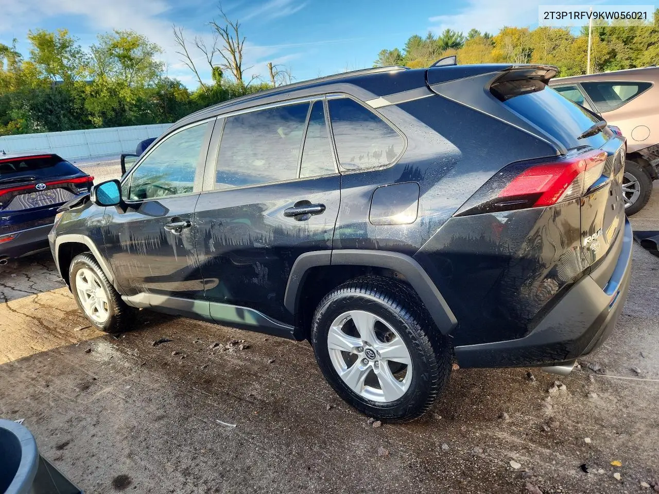 2019 TOYOTA RAV 4 VIN 2T3P1RFV9KW056021 — фото 2