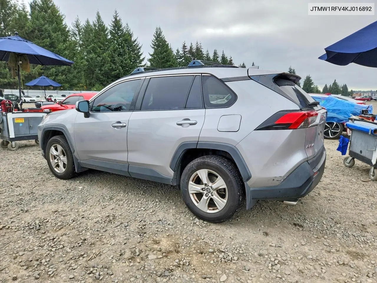 2019 TOYOTA RAV 4 VIN JTMW1RFV4KJ016892 — фото 2