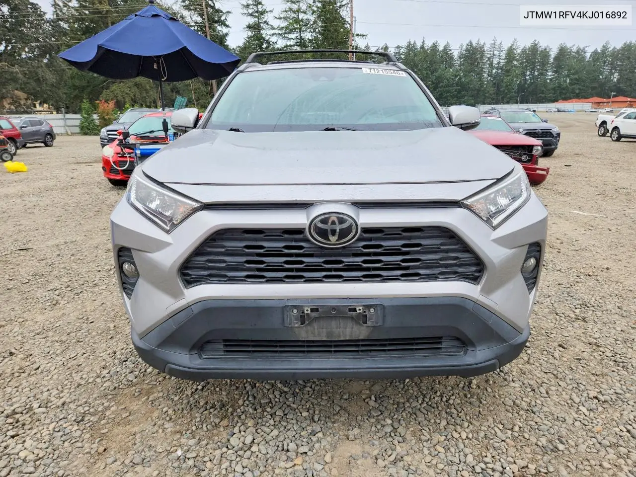 2019 TOYOTA RAV 4 VIN JTMW1RFV4KJ016892 — фото 5