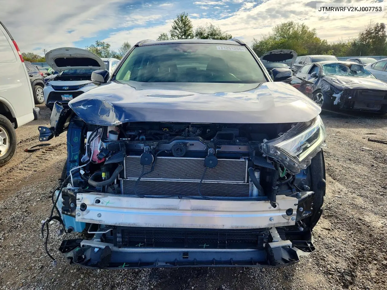 2019 TOYOTA RAV 4 VIN JTMRWRFV2KJ007753 — фото 5