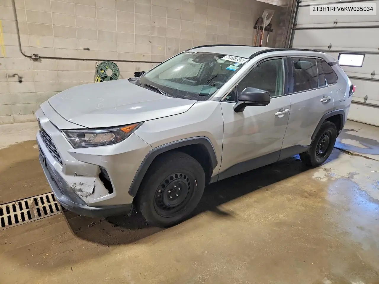 TOYOTA RAV 4 2019, VIN 2T3H1RFV6KW035034