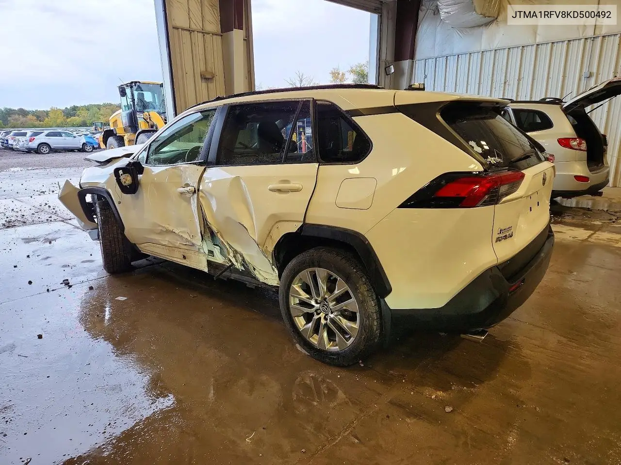 2019 TOYOTA RAV 4 VIN JTMA1RFV8KD500492 — фото 2