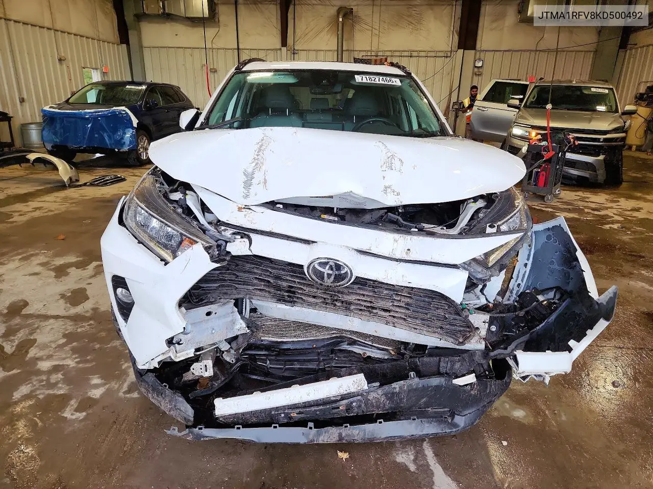 2019 TOYOTA RAV 4 VIN JTMA1RFV8KD500492 — фото 5