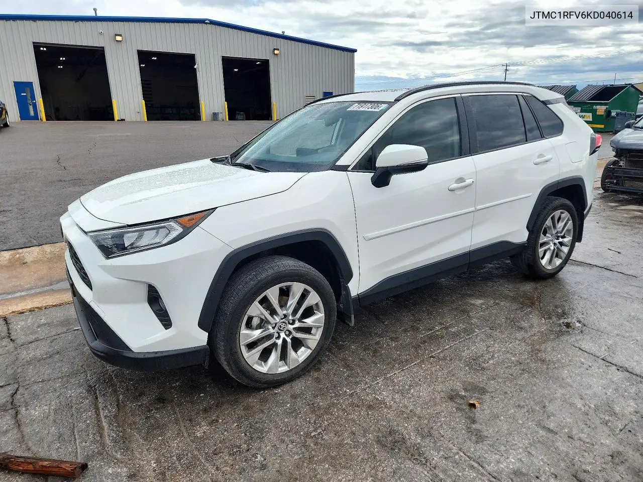TOYOTA RAV 4 2019, VIN JTMC1RFV6KD040614