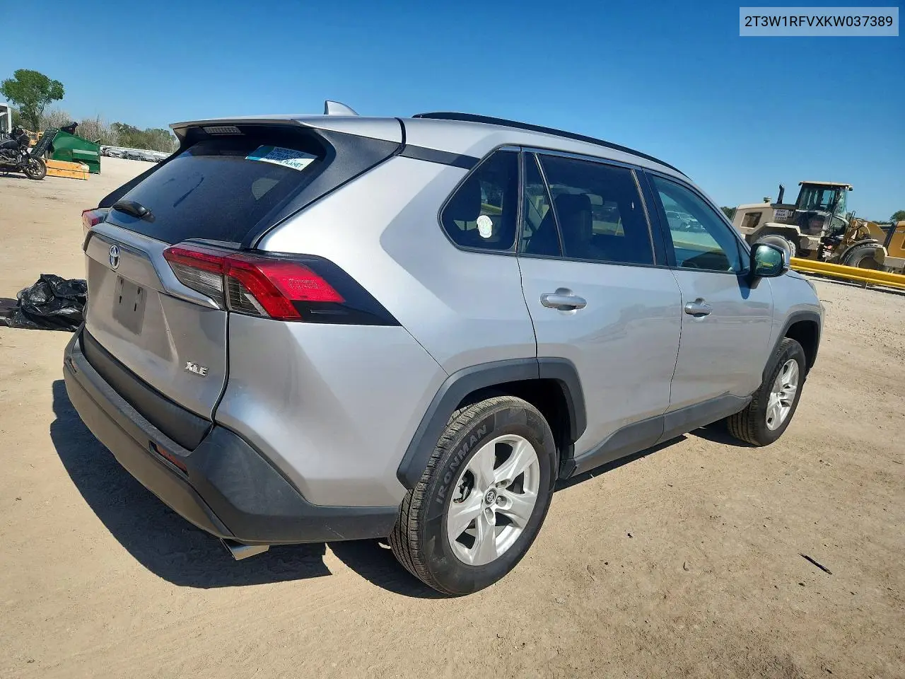 2019 TOYOTA RAV 4 VIN 2T3W1RFVXKW037389 — фото 3