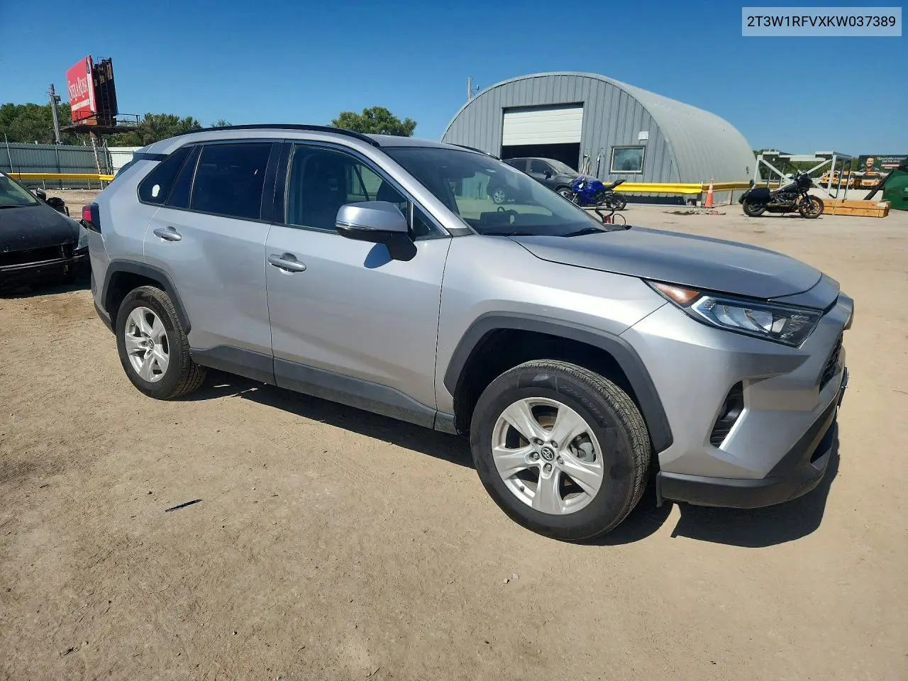 2019 TOYOTA RAV 4 VIN 2T3W1RFVXKW037389 — фото 4