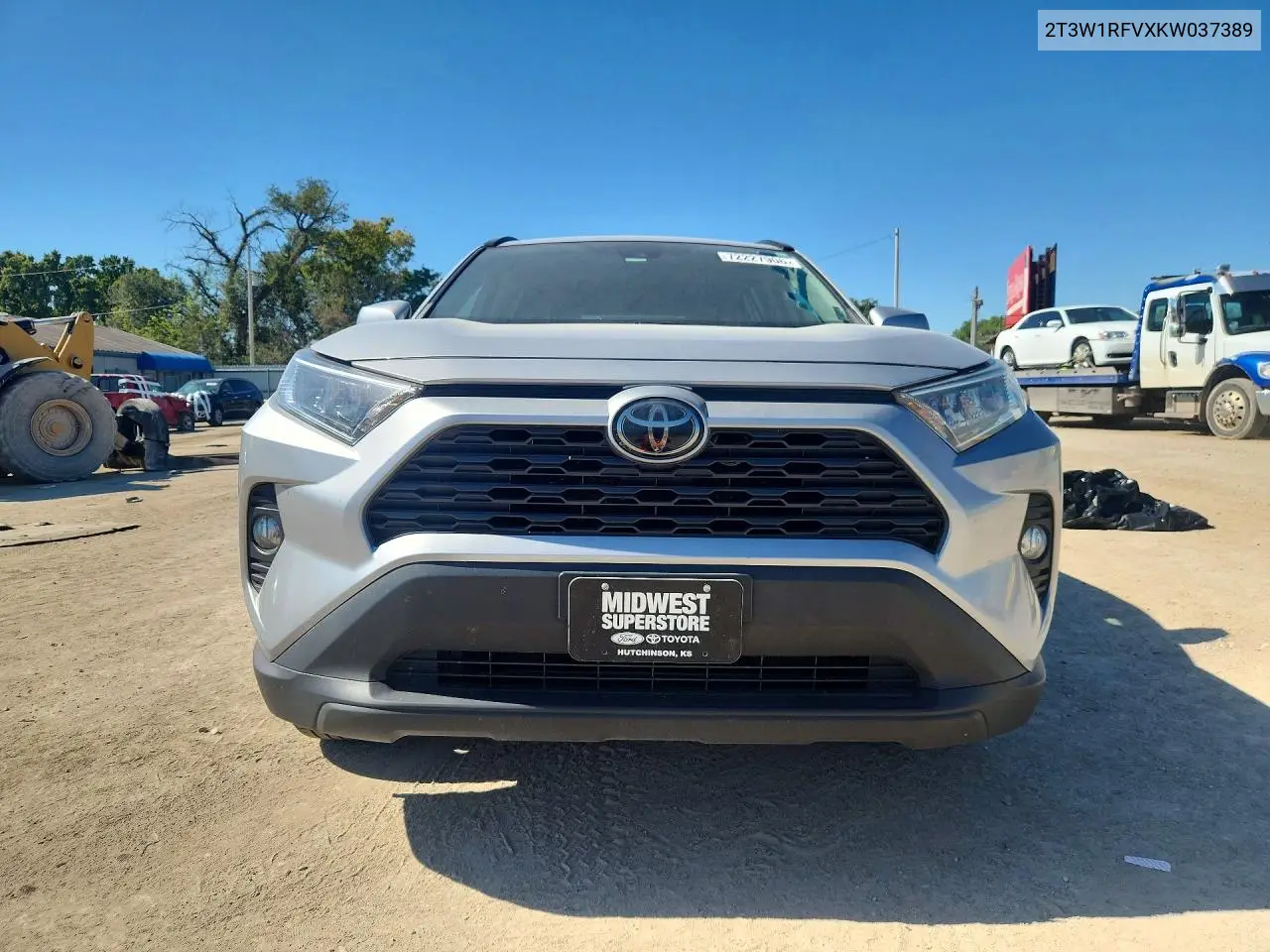 2019 TOYOTA RAV 4 VIN 2T3W1RFVXKW037389 — фото 5