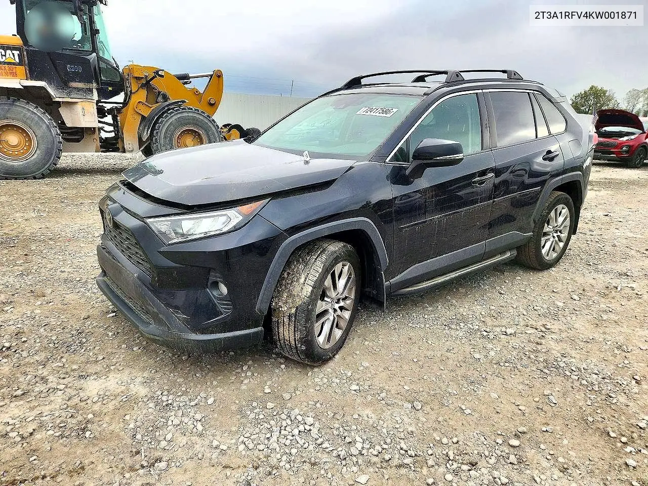 TOYOTA RAV 4 2019, VIN 2T3A1RFV4KW001871