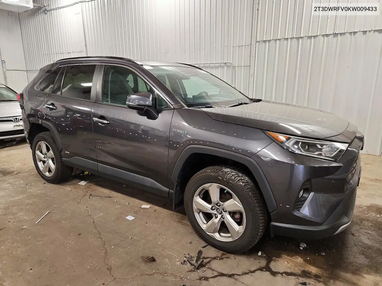 2019 TOYOTA RAV 4 VIN 2T3DWRFV0KW009433 — фото 4