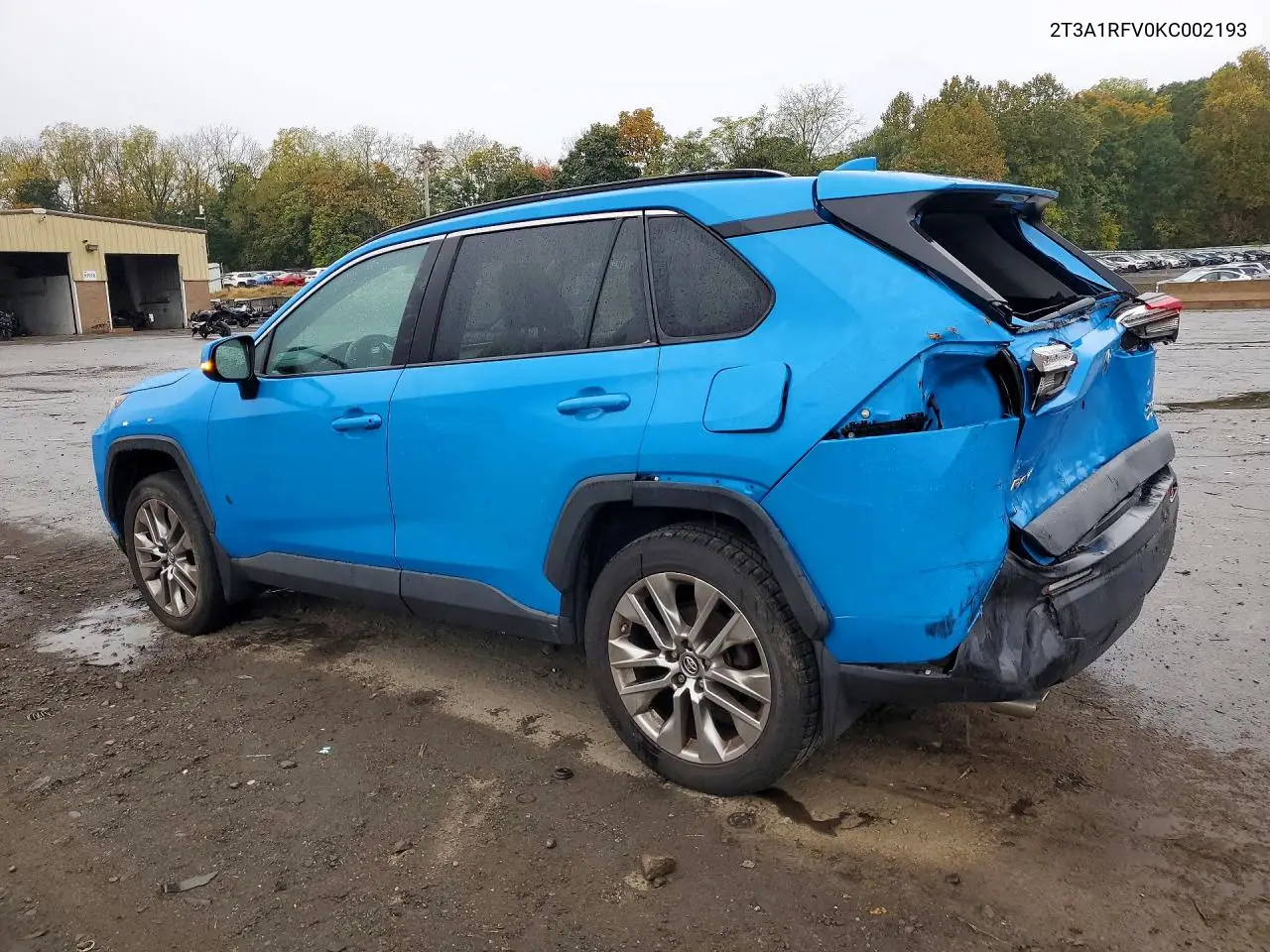 2019 TOYOTA RAV 4 VIN 2T3A1RFV0KC002193 — фото 2
