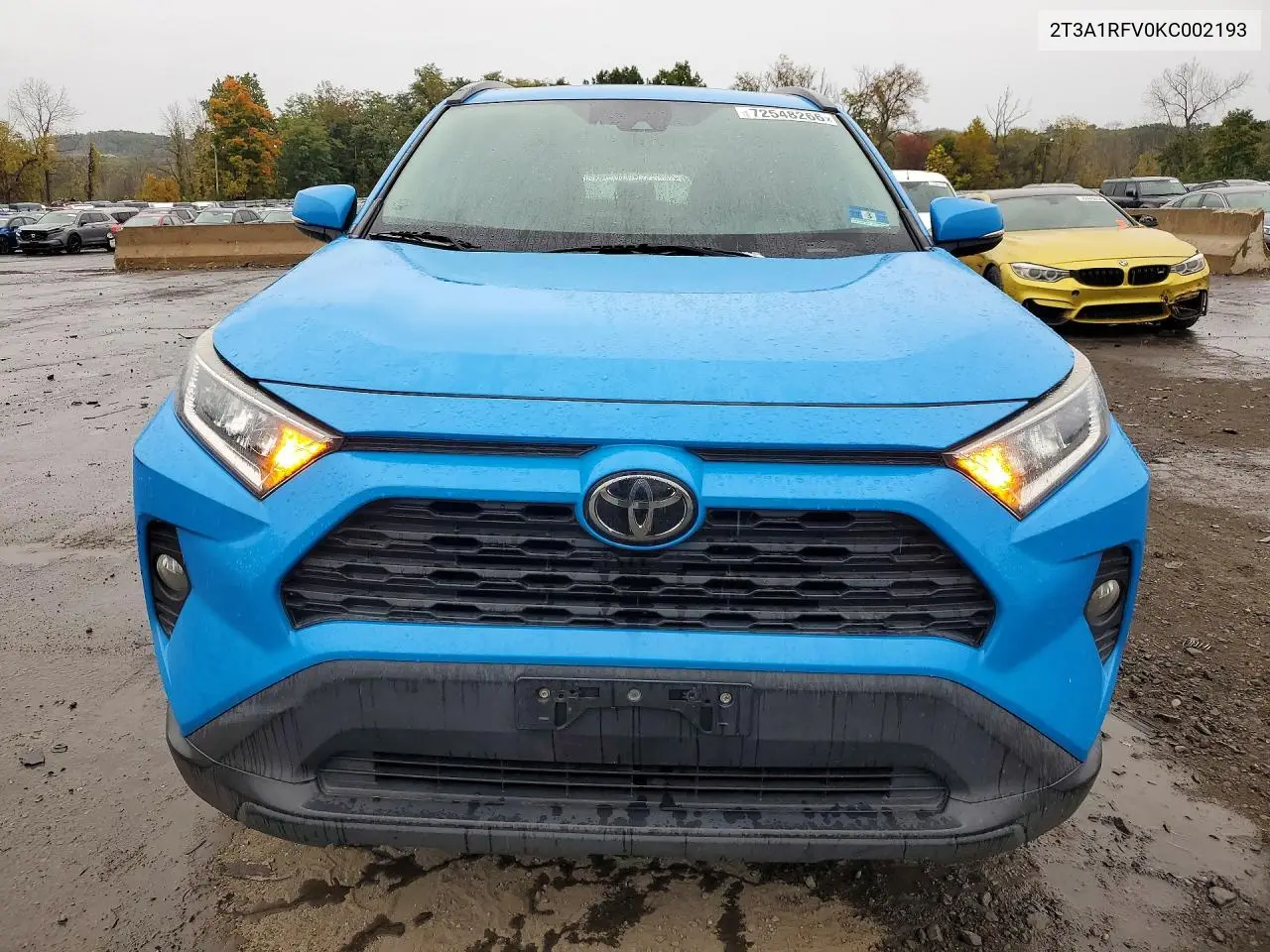 2019 TOYOTA RAV 4 VIN 2T3A1RFV0KC002193 — фото 5