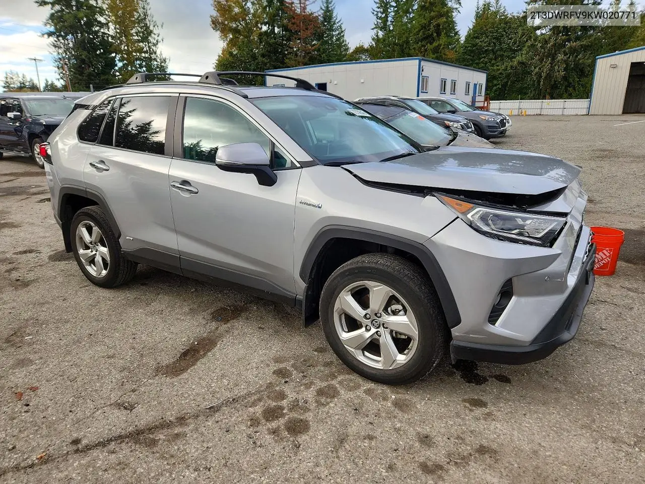 2019 TOYOTA RAV 4 VIN 2T3DWRFV9KW020771 — фото 4