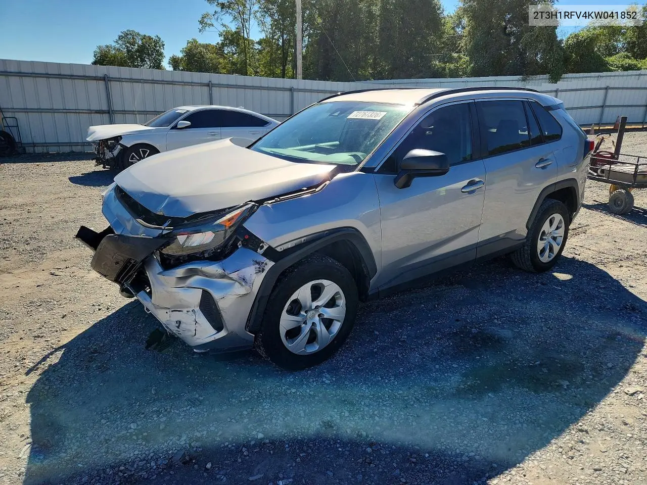 TOYOTA RAV 4 2019, VIN 2T3H1RFV4KW041852