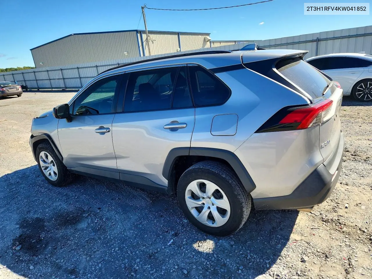 2019 TOYOTA RAV 4 VIN 2T3H1RFV4KW041852 — фото 2