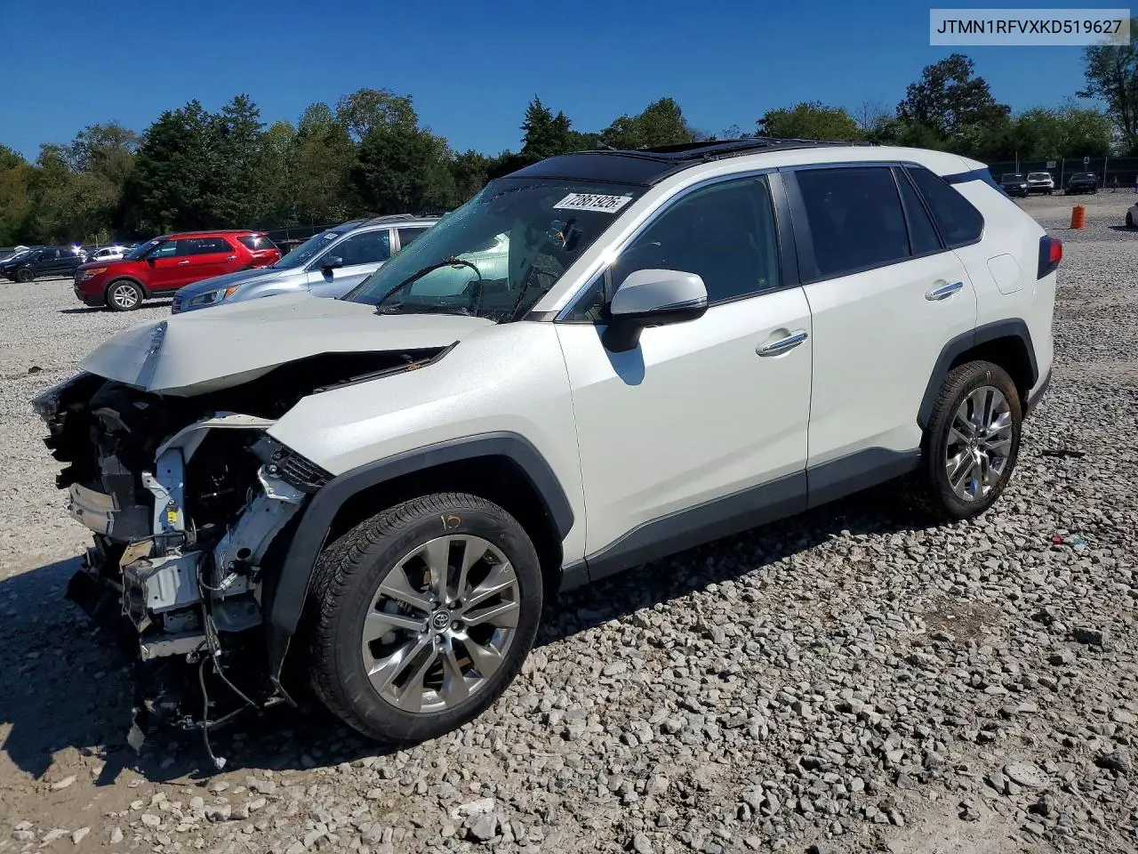 TOYOTA RAV 4 2019, VIN JTMN1RFVXKD519627
