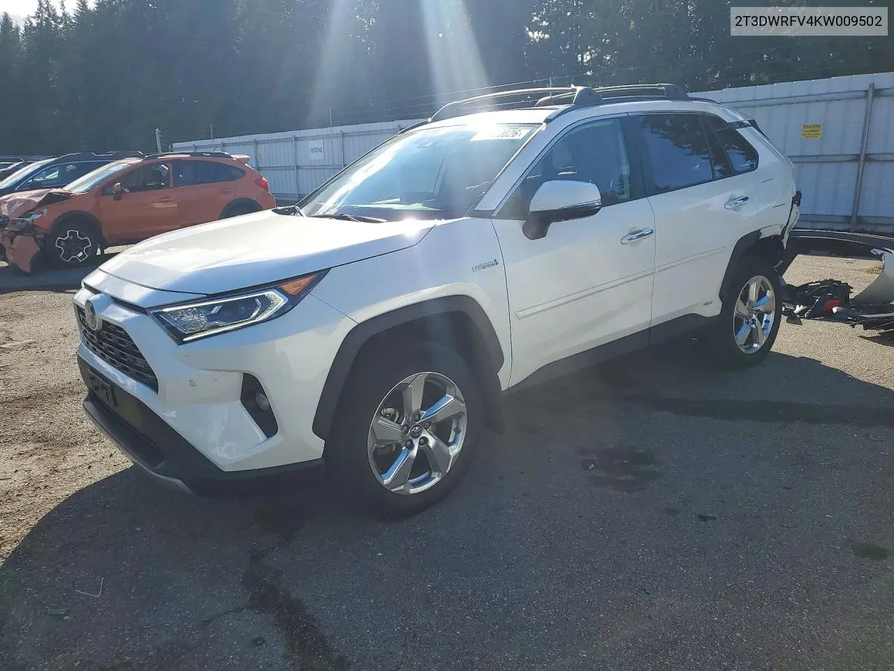 TOYOTA RAV 4 2019, VIN 2T3DWRFV4KW009502