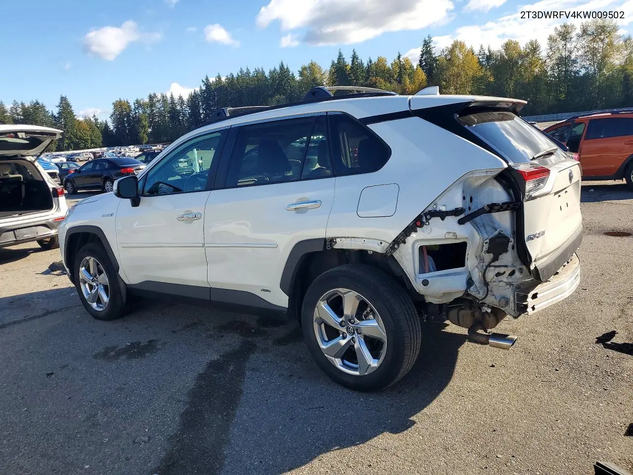 2019 TOYOTA RAV 4 VIN 2T3DWRFV4KW009502 — фото 2