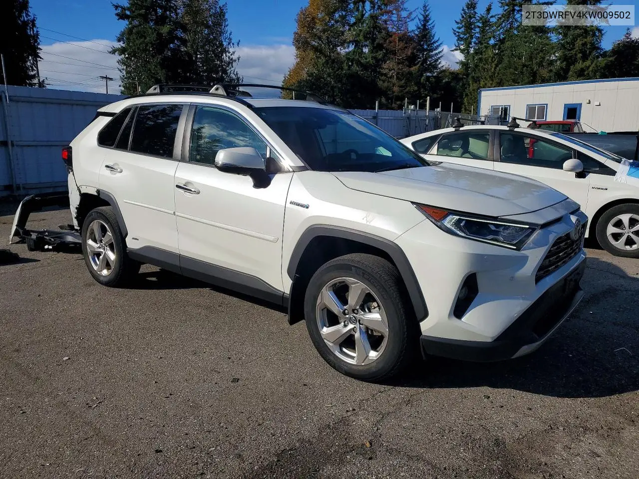 2019 TOYOTA RAV 4 VIN 2T3DWRFV4KW009502 — фото 4