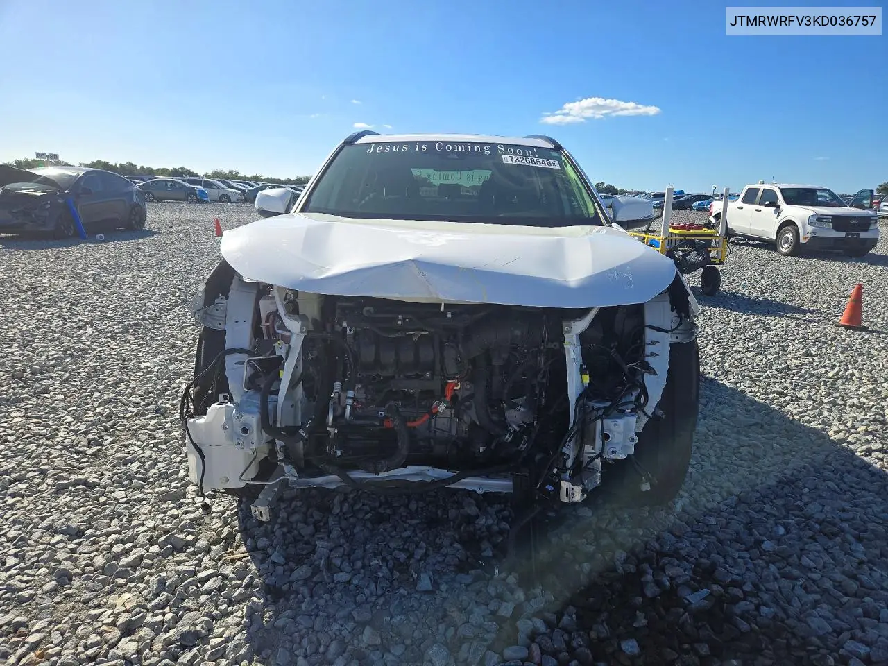 2019 TOYOTA RAV 4 VIN JTMRWRFV3KD036757 — фото 5