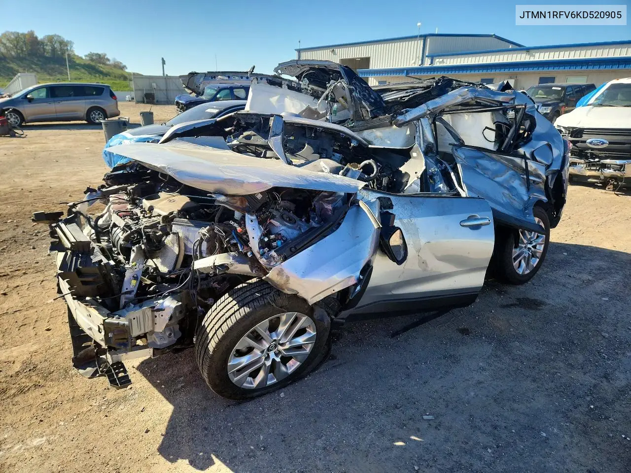 TOYOTA RAV 4 2019, VIN JTMN1RFV6KD520905