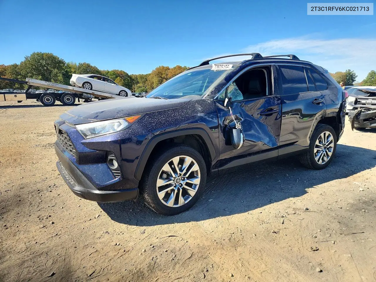 TOYOTA RAV 4 2019, VIN 2T3C1RFV6KC021713