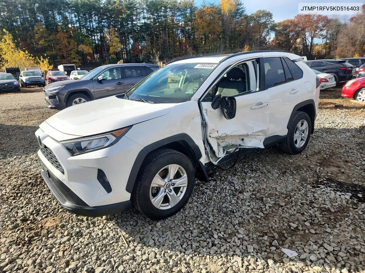 TOYOTA RAV 4 2019, VIN JTMP1RFV5KD516403