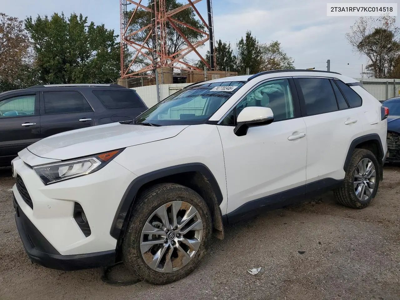 TOYOTA RAV 4 2019, VIN 2T3A1RFV7KC014518