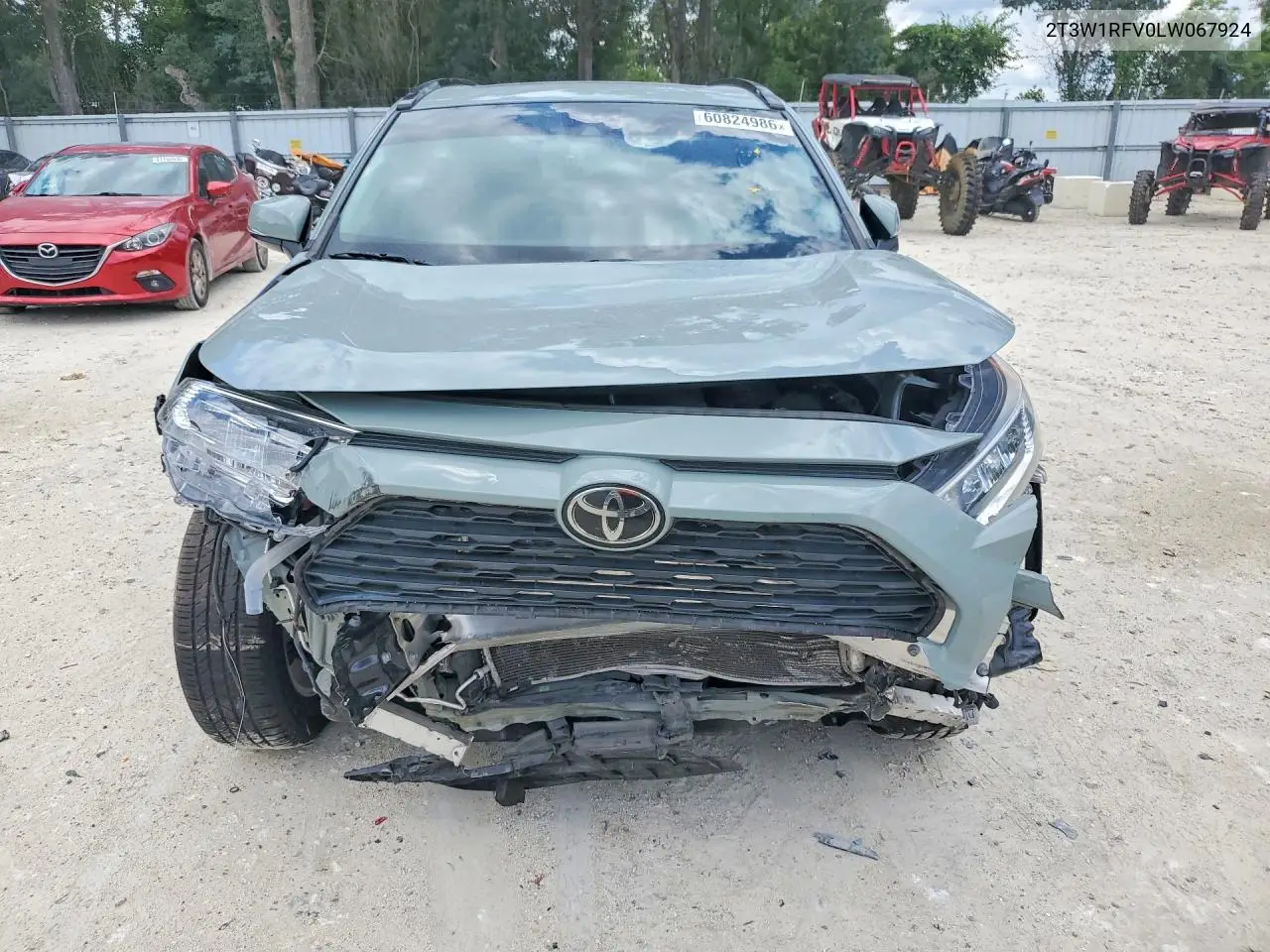 2020 TOYOTA RAV 4 VIN 2T3W1RFV0LW067924 — фото 5