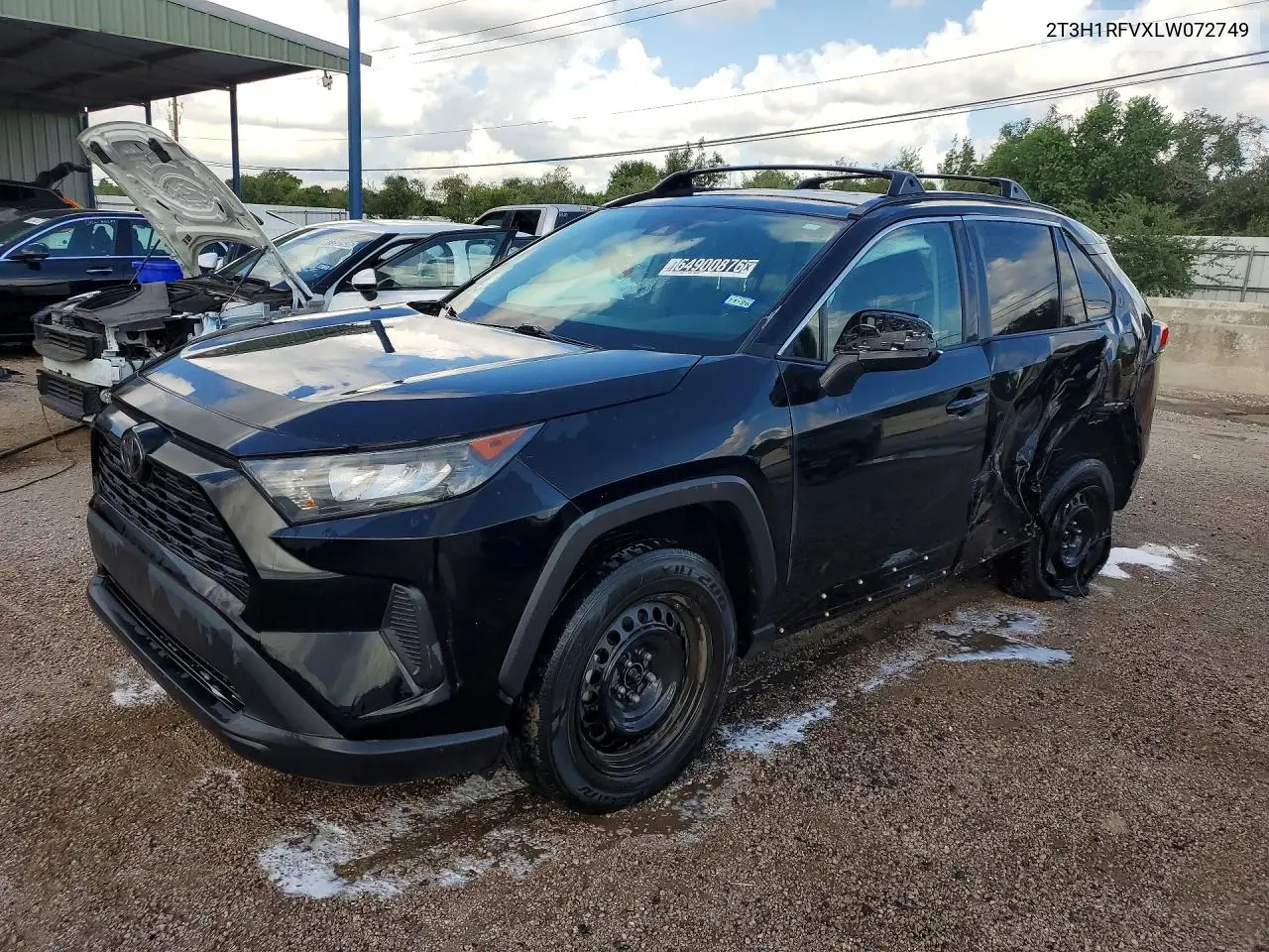 TOYOTA RAV 4 2020, VIN 2T3H1RFVXLW072749