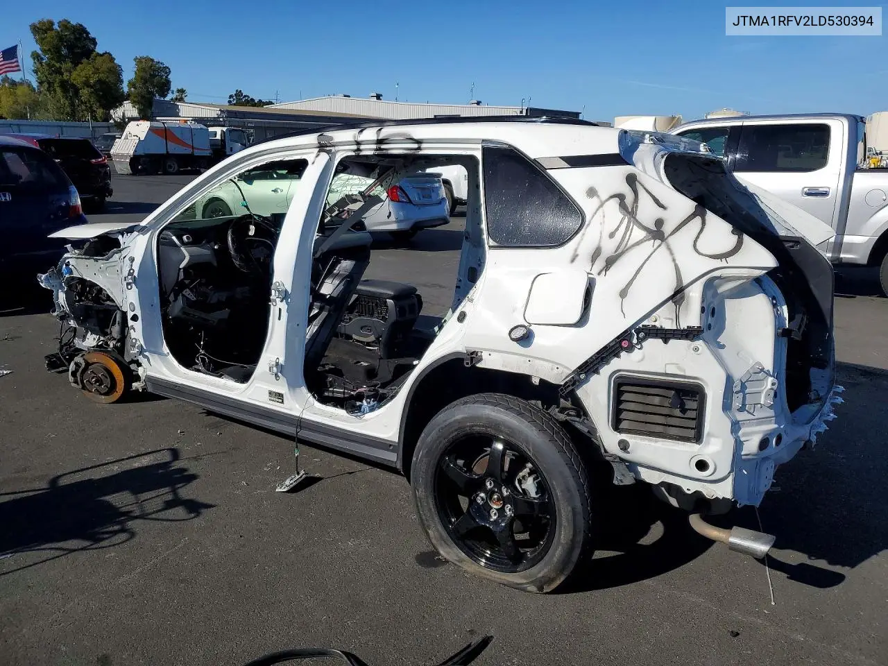 2020 TOYOTA RAV 4 VIN JTMA1RFV2LD530394 — фото 2
