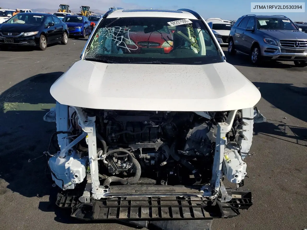 2020 TOYOTA RAV 4 VIN JTMA1RFV2LD530394 — фото 5