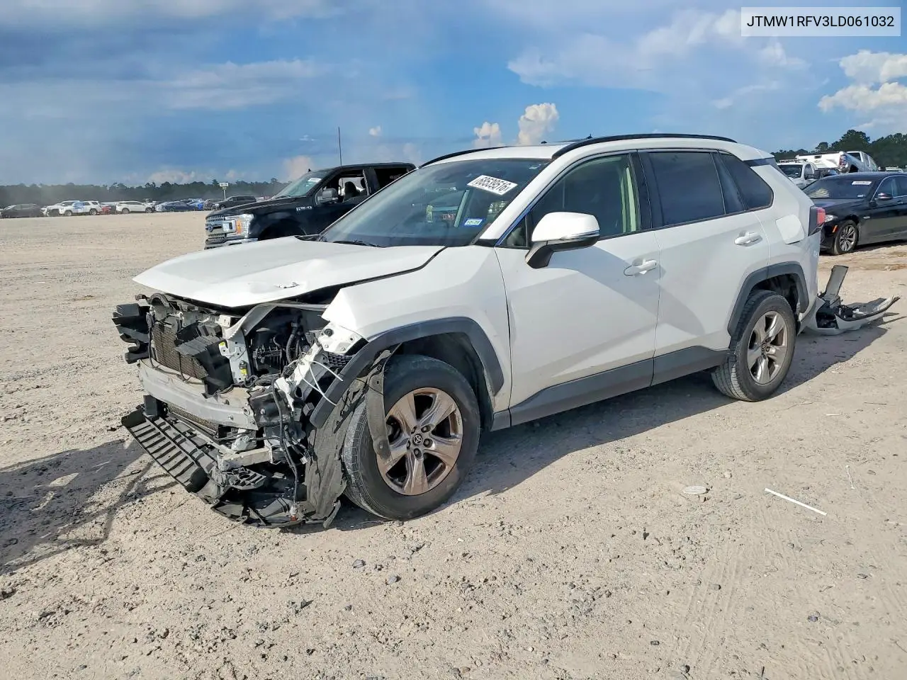 TOYOTA RAV 4 2020, VIN JTMW1RFV3LD061032