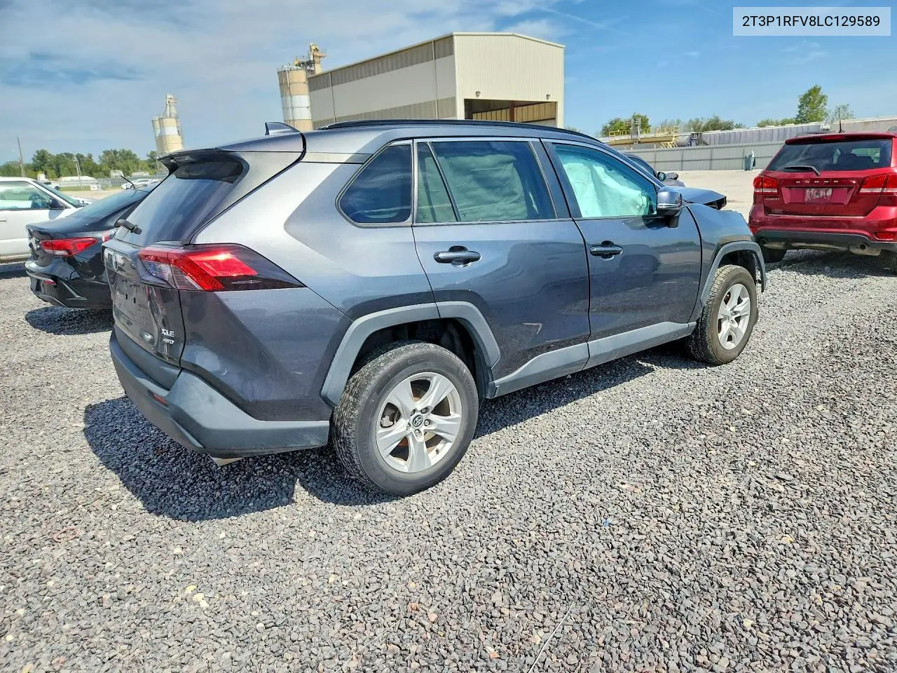 2020 TOYOTA RAV 4 VIN 2T3P1RFV8LC129589 — фото 3