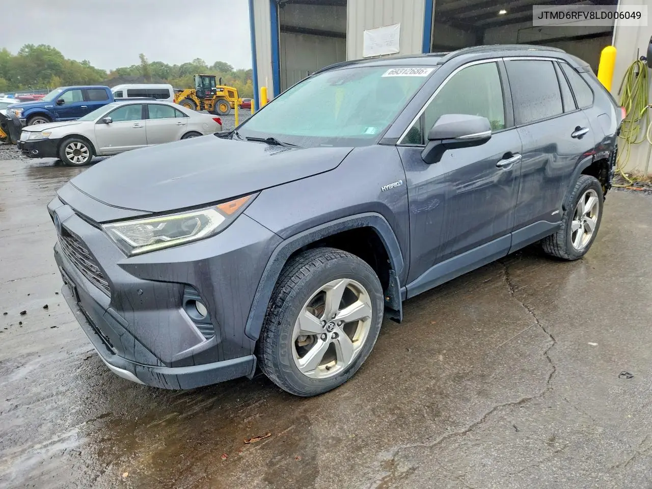 TOYOTA RAV 4 2020, VIN JTMD6RFV8LD006049