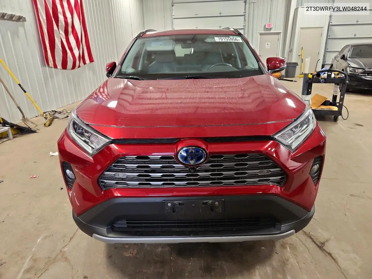 2020 TOYOTA RAV 4 VIN 2T3DWRFV3LW048244 — фото 5