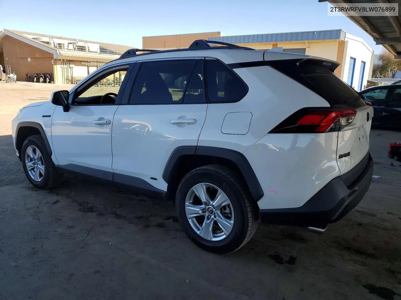 2020 TOYOTA RAV 4 VIN 2T3RWRFV8LW076899 — фото 2
