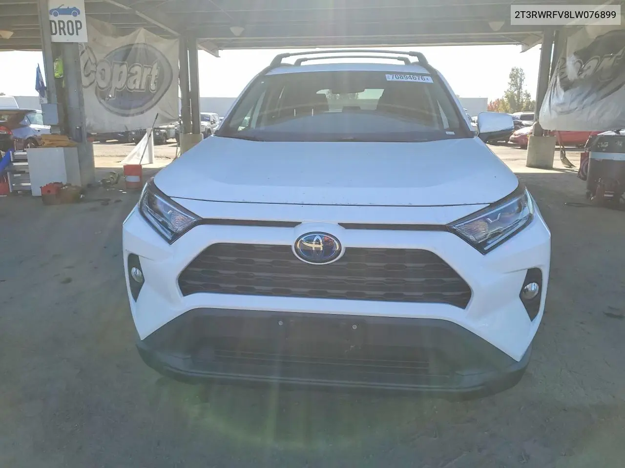 2020 TOYOTA RAV 4 VIN 2T3RWRFV8LW076899 — фото 5