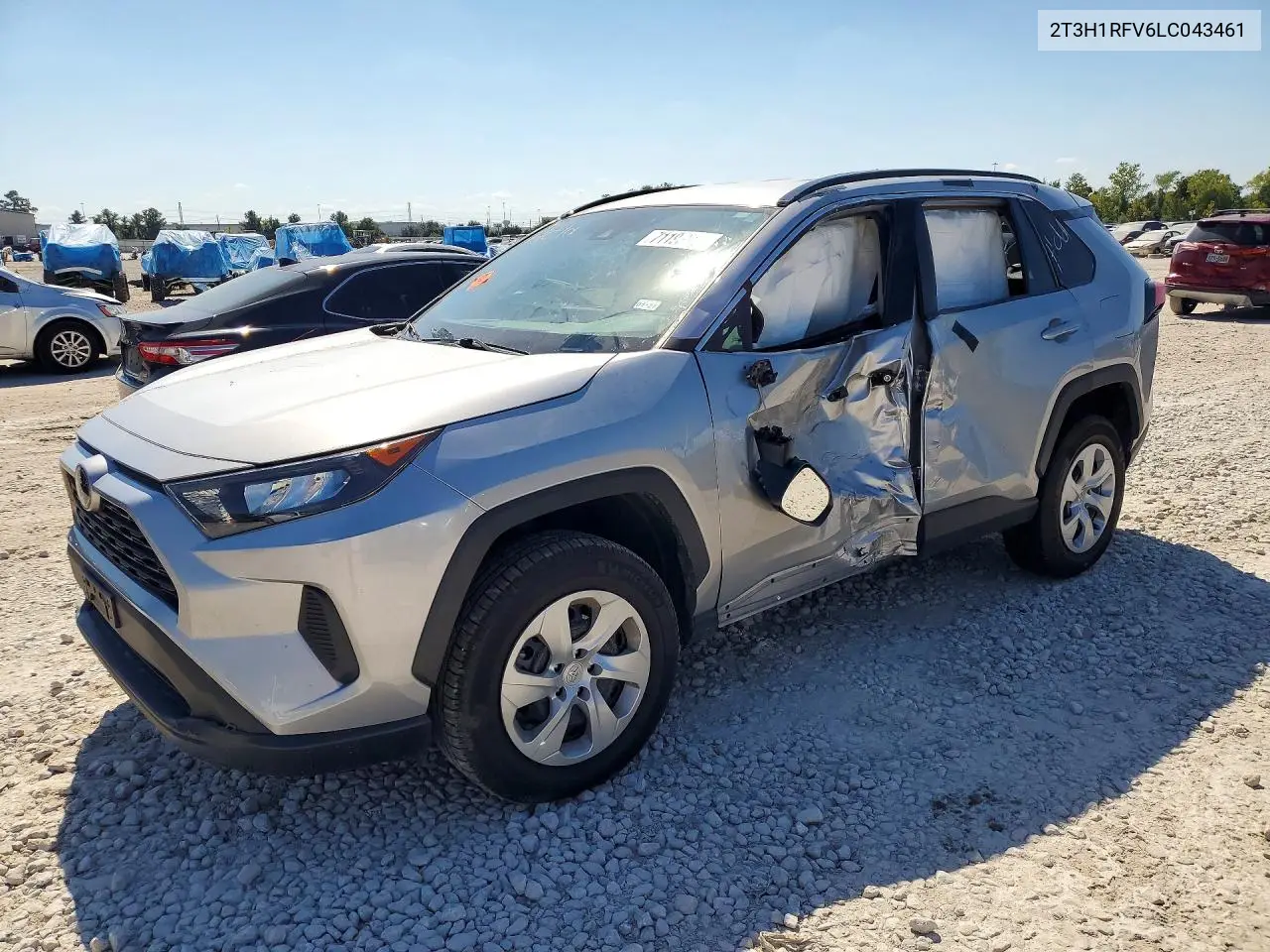 TOYOTA RAV 4 2020, VIN 2T3H1RFV6LC043461