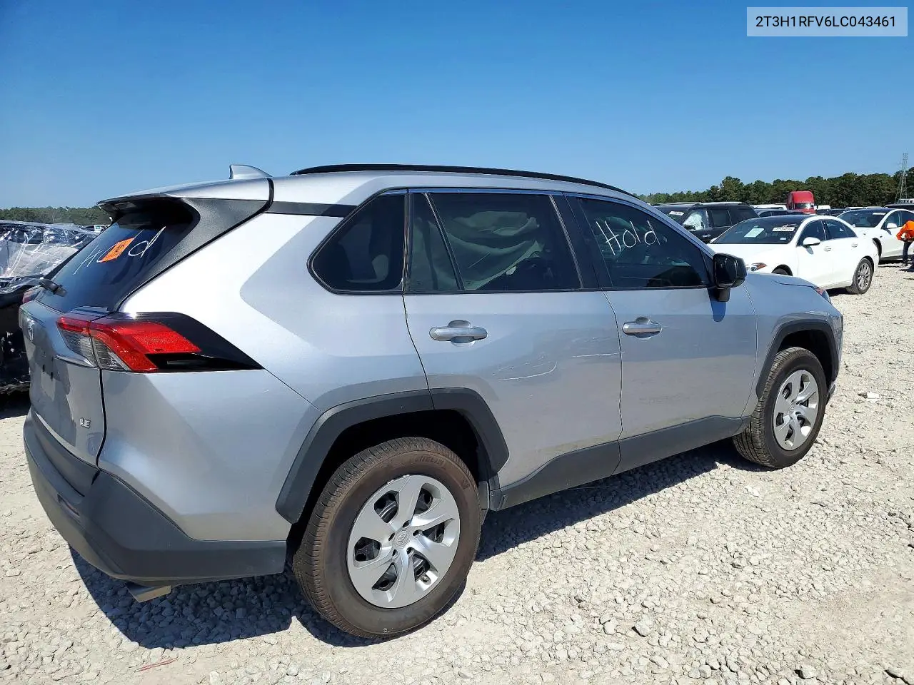 2020 TOYOTA RAV 4 VIN 2T3H1RFV6LC043461 — фото 3