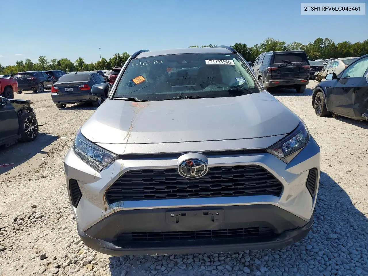 2020 TOYOTA RAV 4 VIN 2T3H1RFV6LC043461 — фото 5