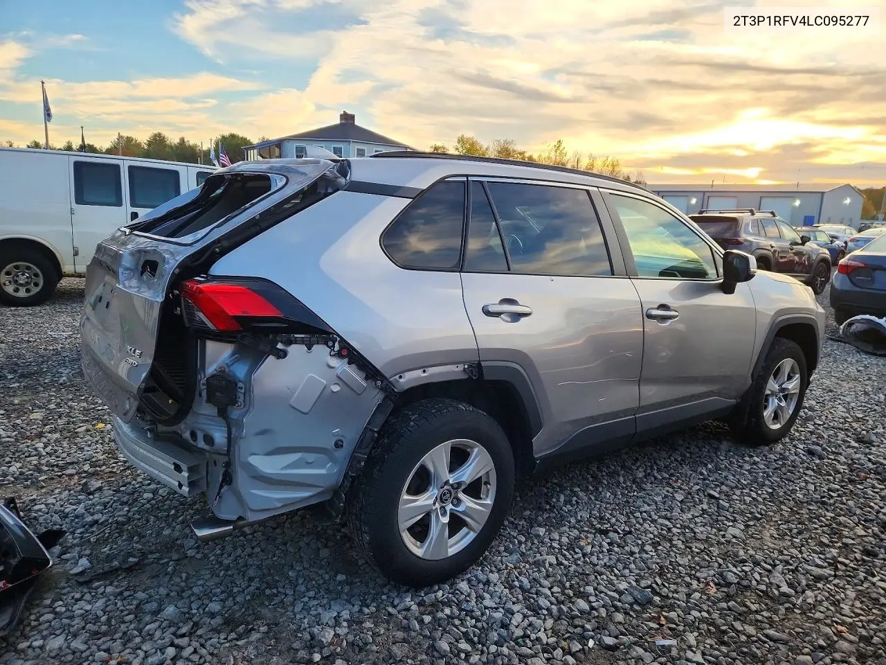 2020 TOYOTA RAV 4 VIN 2T3P1RFV4LC095277 — фото 3