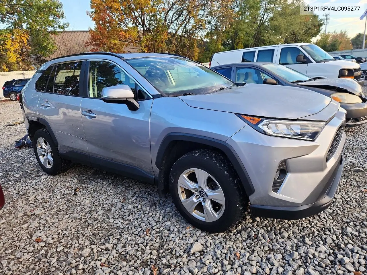 2020 TOYOTA RAV 4 VIN 2T3P1RFV4LC095277 — фото 4