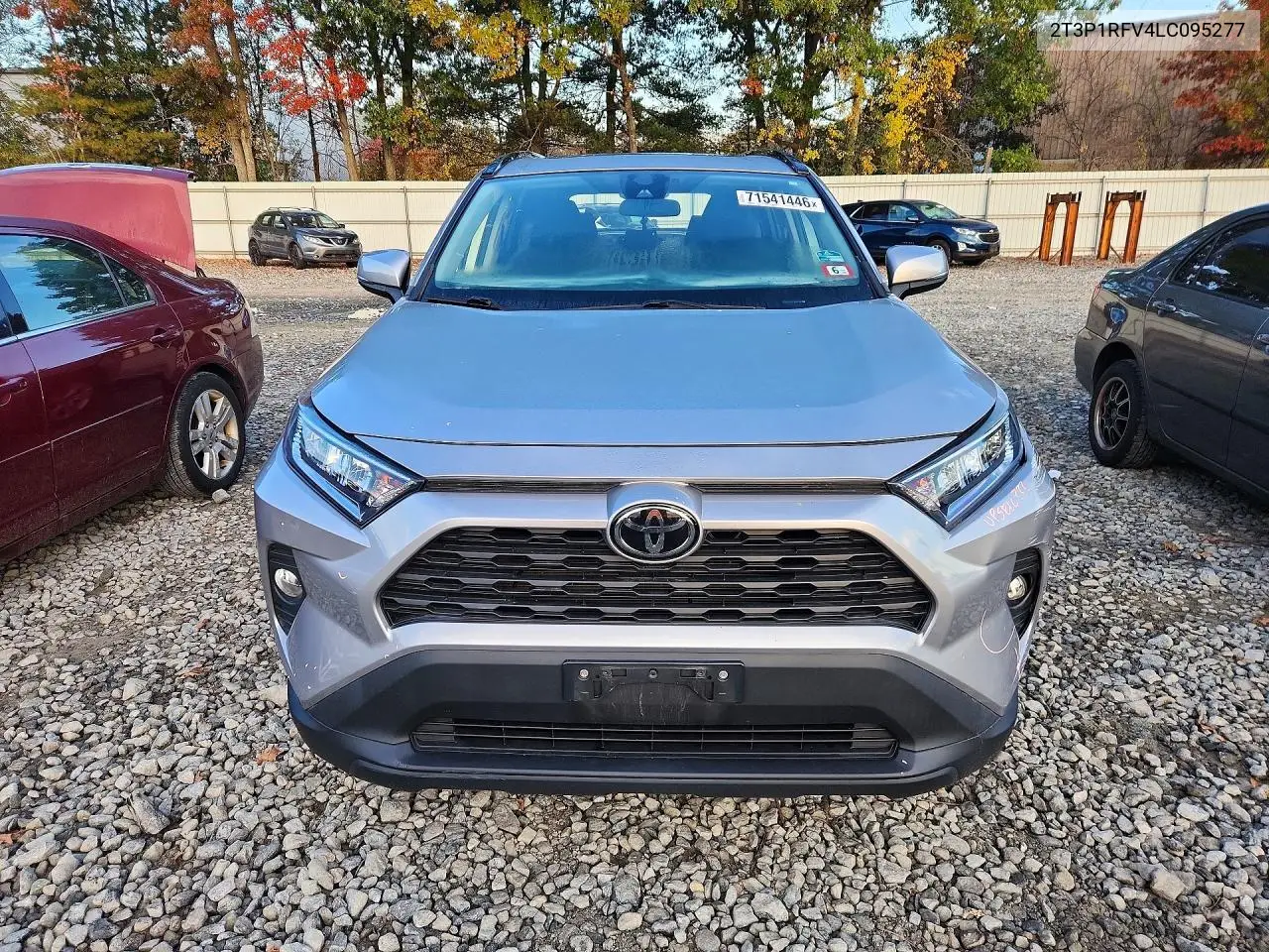 2020 TOYOTA RAV 4 VIN 2T3P1RFV4LC095277 — фото 5