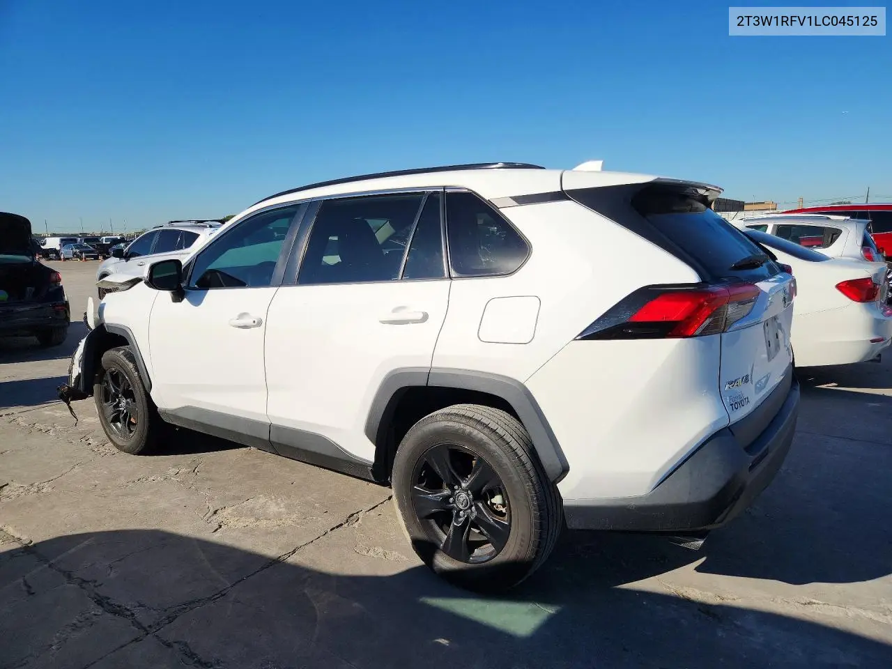 2020 TOYOTA RAV 4 VIN 2T3W1RFV1LC045125 — фото 2