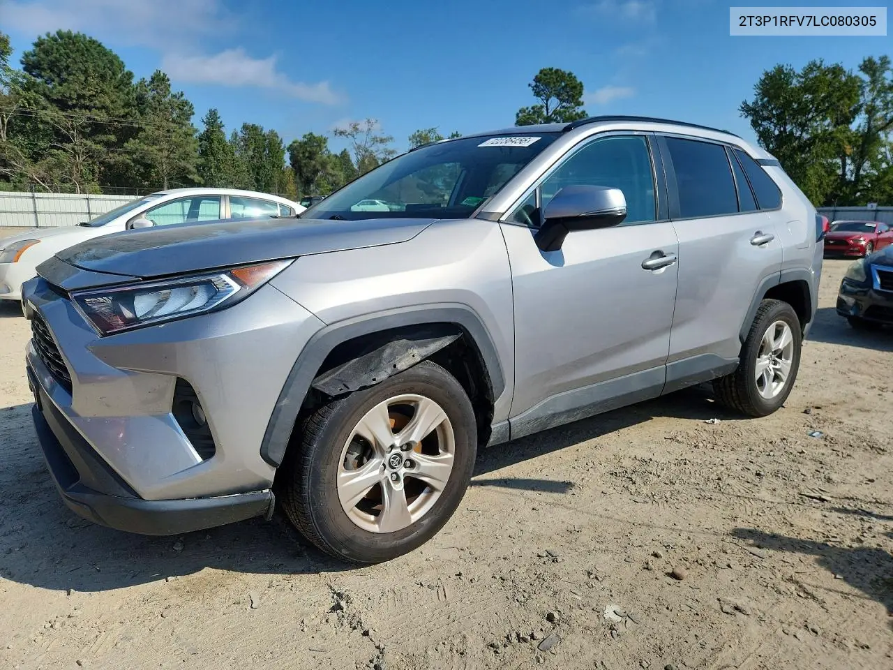 TOYOTA RAV 4 2020, VIN 2T3P1RFV7LC080305