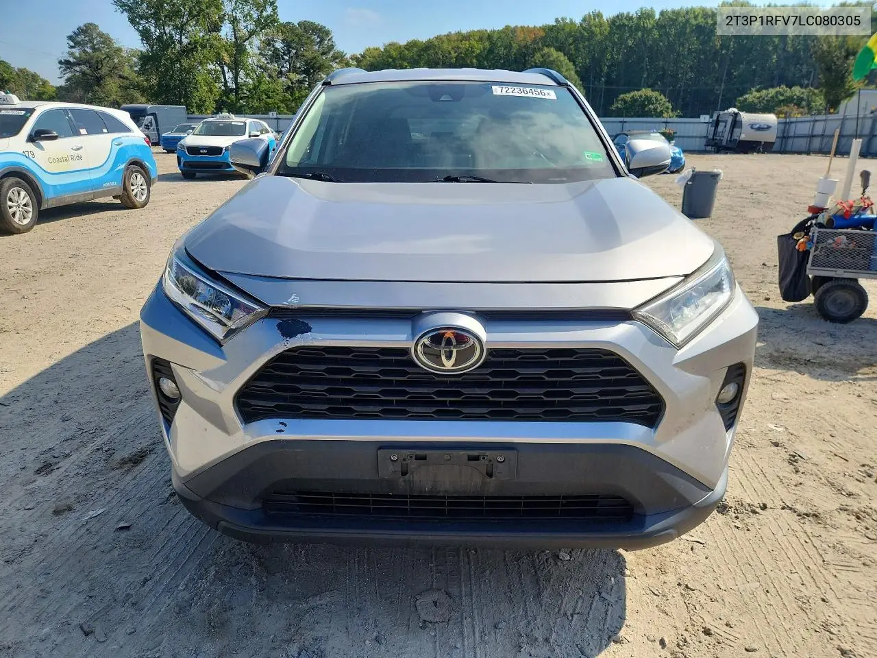 2020 TOYOTA RAV 4 VIN 2T3P1RFV7LC080305 — фото 5