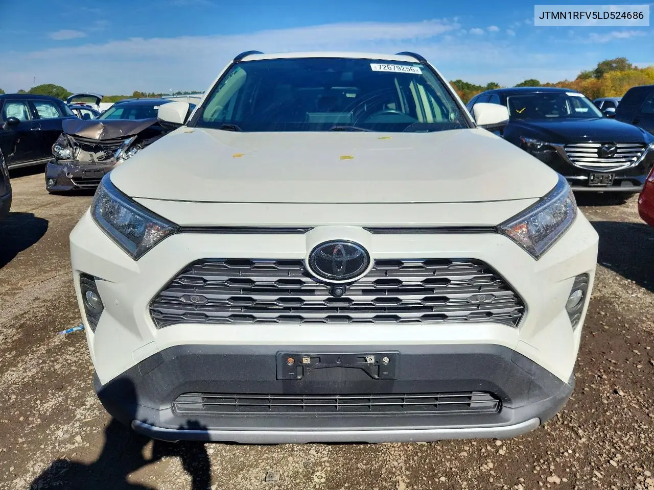 2020 TOYOTA RAV 4 VIN JTMN1RFV5LD524686 — фото 5